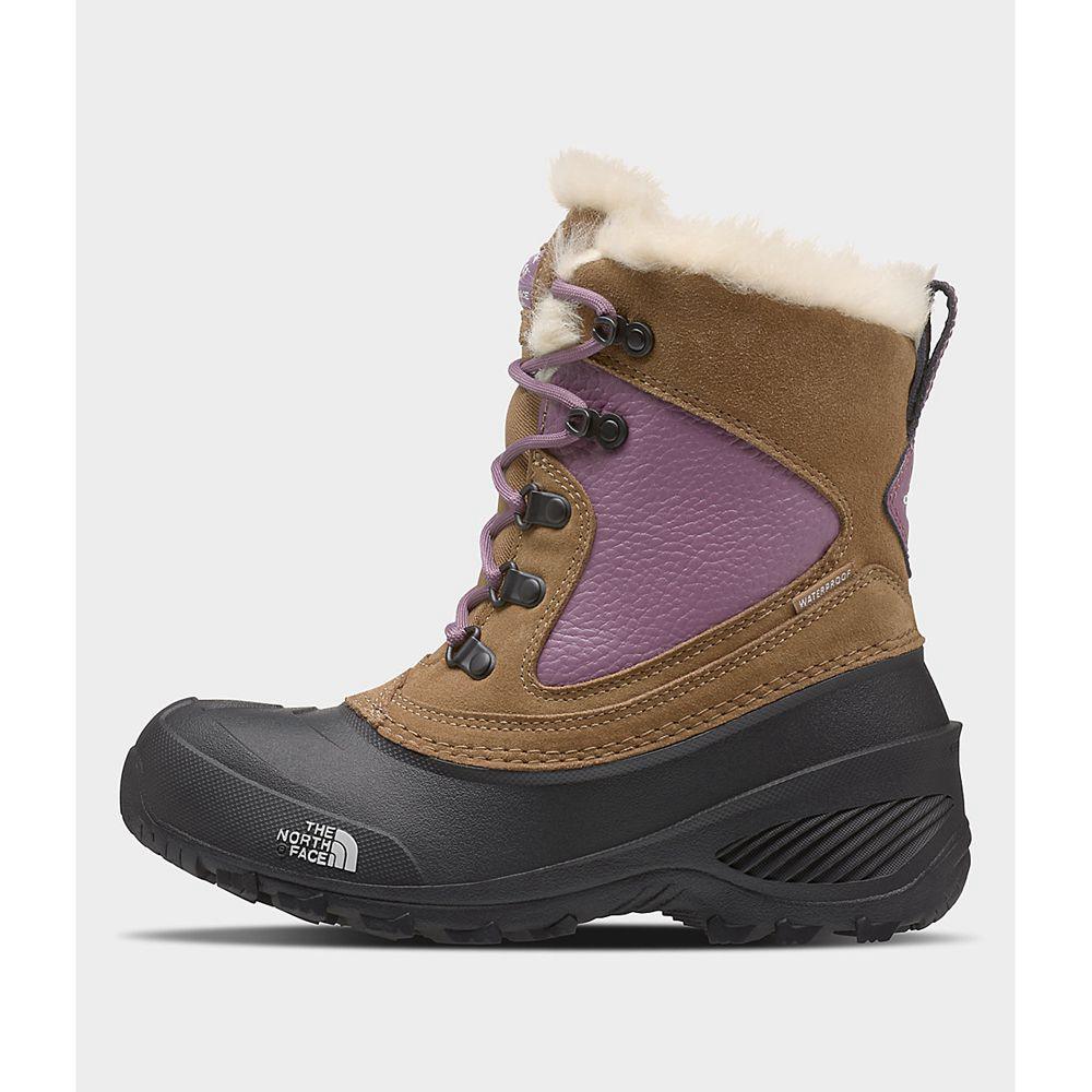 The North Face Shellista Extreme Παιδικα Μπότες - Καφε Μωβ (HLGR95427)